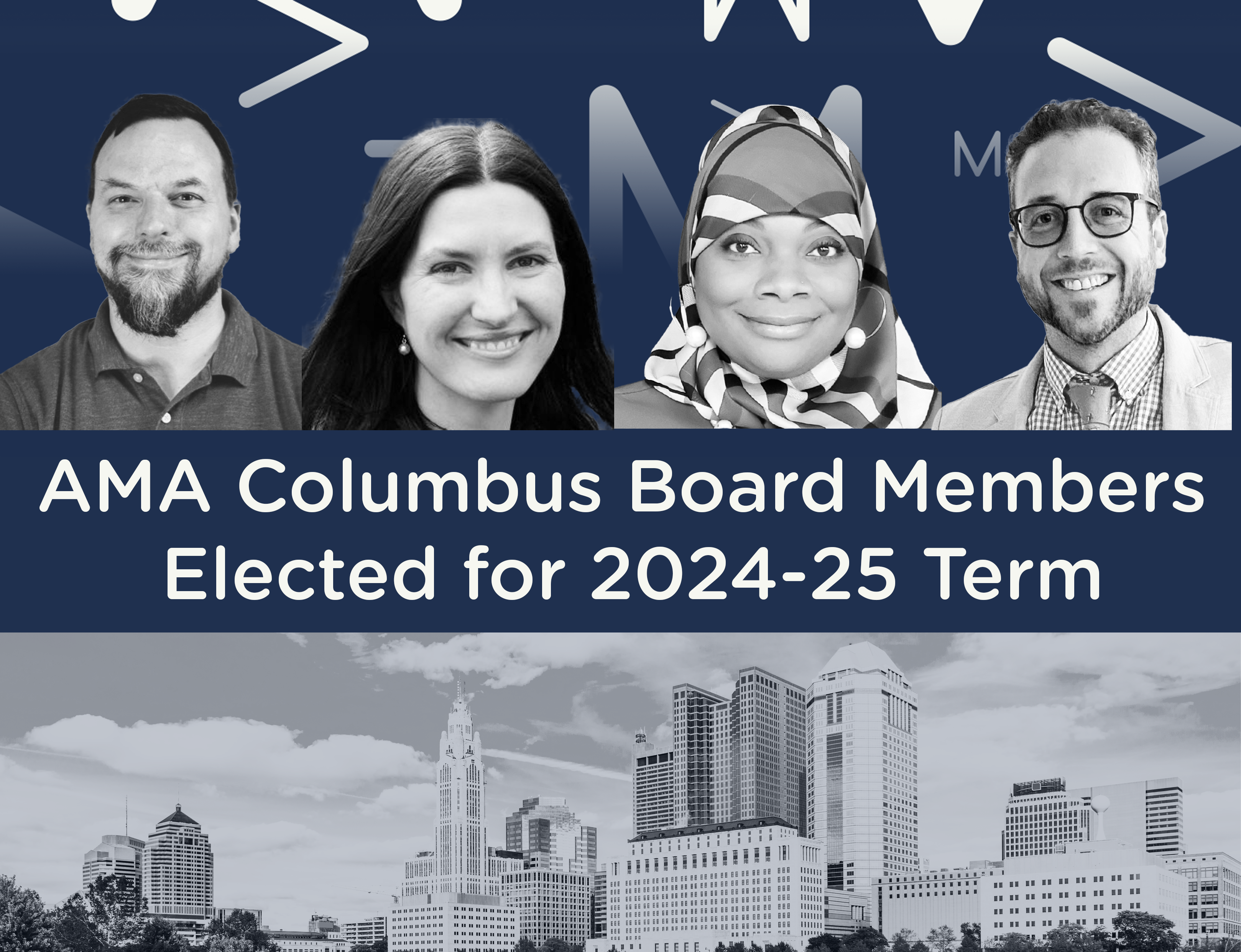 The 2024-25 AMA Columbus Board was elected in March.
